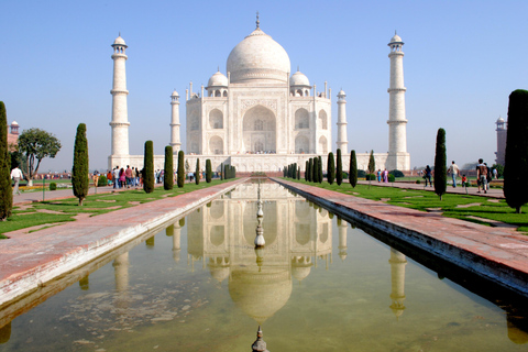 Reserve uma excursão particular ao Taj Mahal de trem saindo de DelhiOpção Padrão