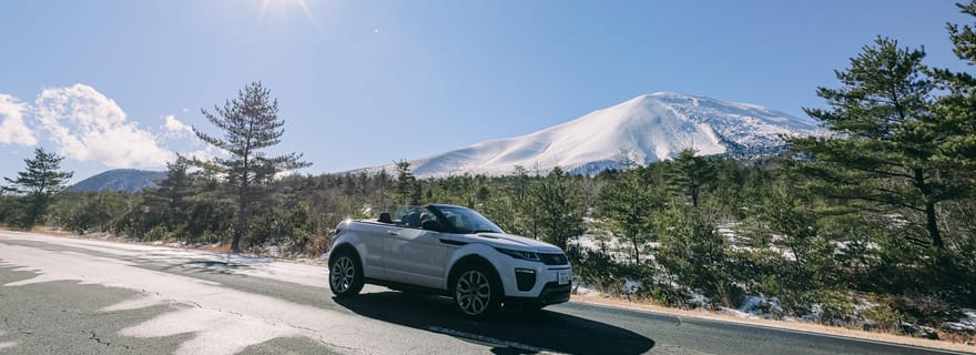 Karuizawa : visite guidée en voiture à toit ouvert