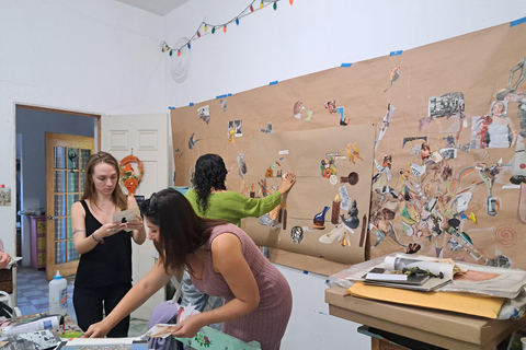 Downtown Oaxaca: Collage Workshop – The Phenomenology of Collage