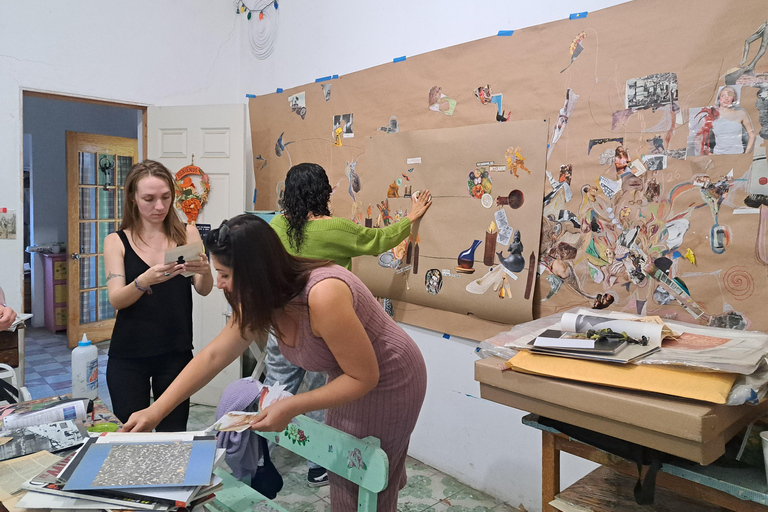 Downtown Oaxaca: Collage Workshop – The Phenomenology of Collage