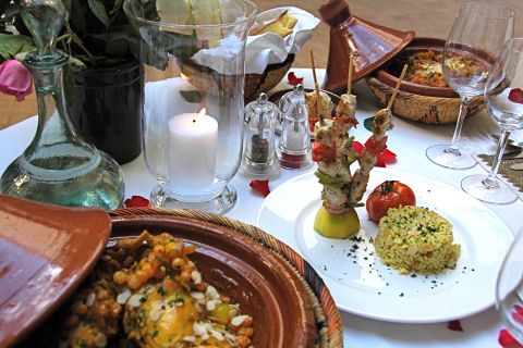 Marrakech: 3-Hour Open-Air Moroccan Cooking Course