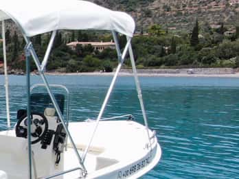 Kardamili Boat Rentals No License Needed - Free Towels, Fruits, Water