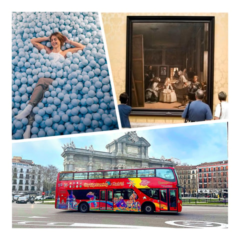 City Sightseeing Madrid HOHO Bus Tour + Prado Museum & Ikono