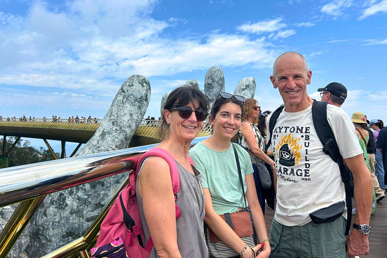 From Hoi An to Da Nang Visit Goldent Bridge, Linh Ung pagoda