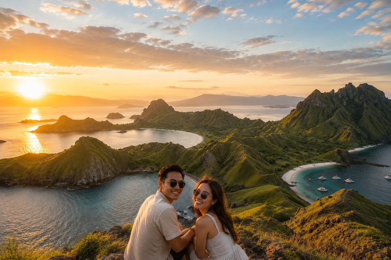 Labuan Bajo: 2-Day Komodo & Pink Beach Tour with Town Dinner Dorm (15 pax/room) 8 Island Stops, No Dinner, No Souvenirs