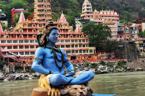 Från Delhi: 3 dagar Haridwar Rishikesh Tour med guideFrån Delhi: 3 dagar Haridwar Rishikesh Tour