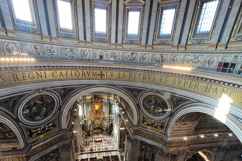 Vatican: St peters Dome Entry Ticket Papal Tombs, Audio Tour Vatican: St peters Dome Entry Ticket(With Elevetor)
