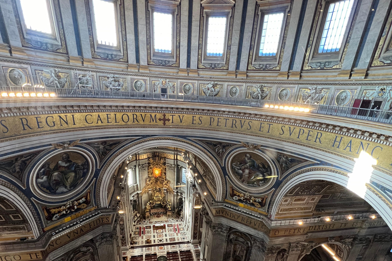 Vatican: St peters Dome Entry Ticket Papal Tombs, Audio Tour Vatican: St peters Dome Entry Ticket(With Elevetor)