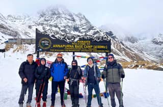 Pokhara: 6-tägige Wanderung zum Annapurna-Basislager (ABC) für Anfänger