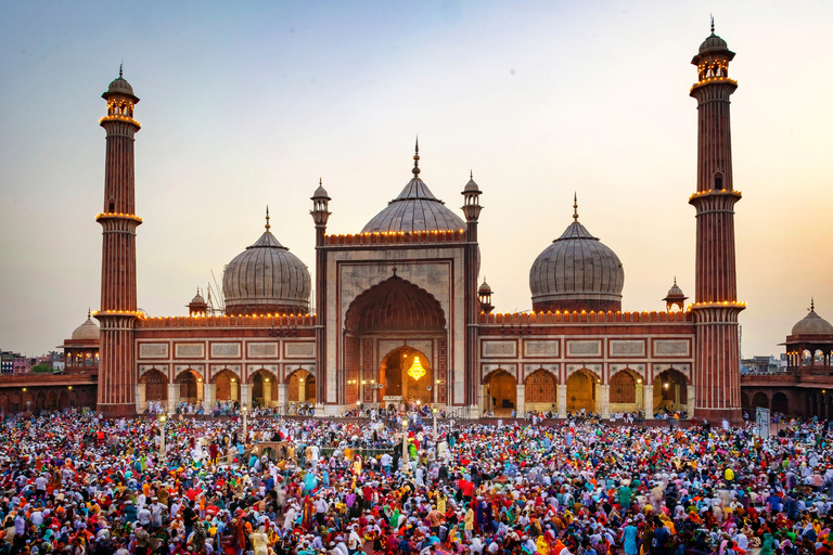 2,5 timmars Old Delhi Heritage Walk med upphämtning och avlämning