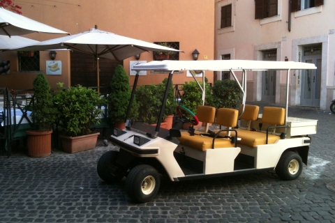 Poznaj Rzym wózkiem golfowym