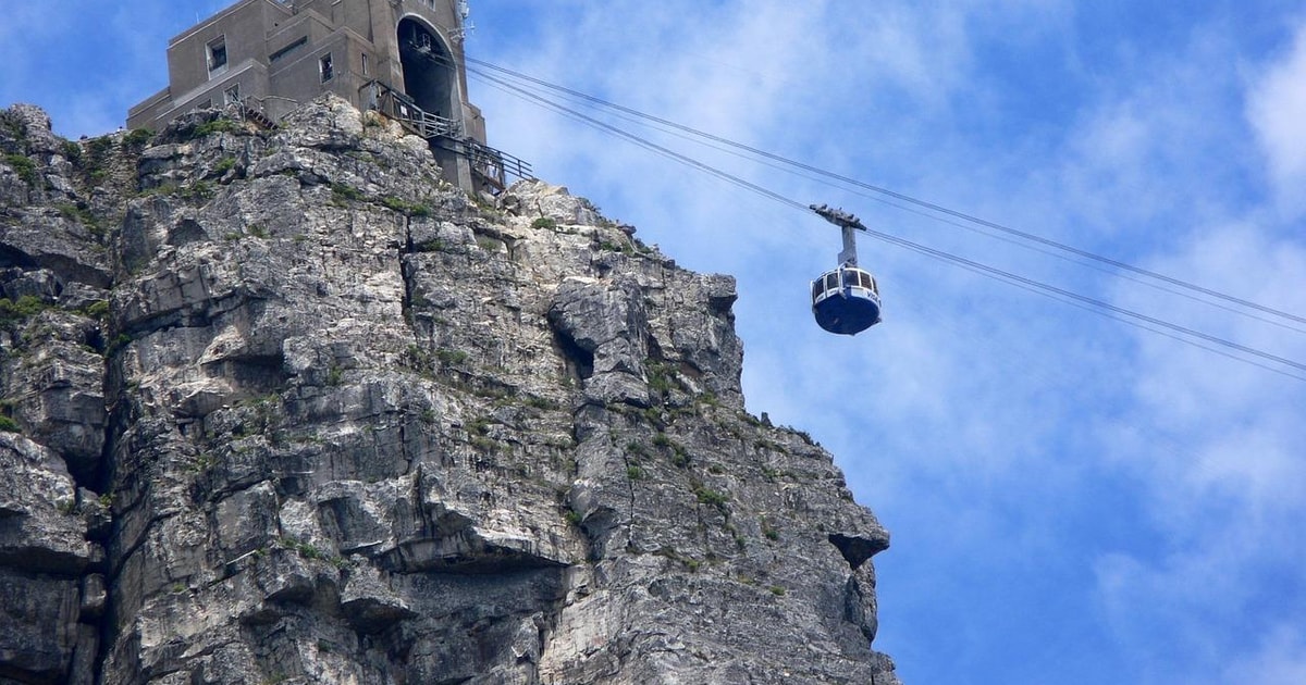 Le Cap billet pour le téléphérique de Table Mountain avec transfert