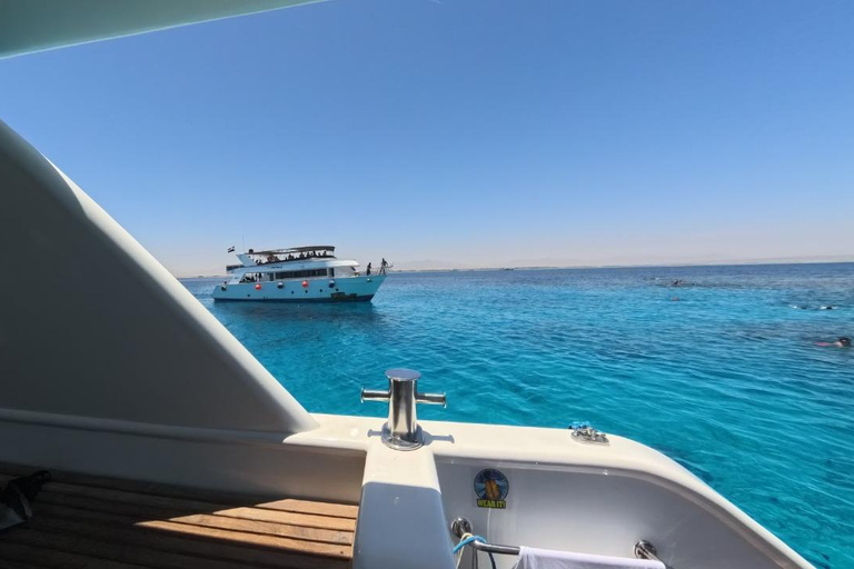 Hurghada: Scuba Diving cruise with lunch & pickup Single Beginner introduction dive with pickup and lunch