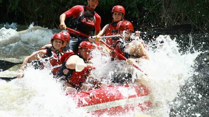 san josé to la fortuna and rafting in the balsa river