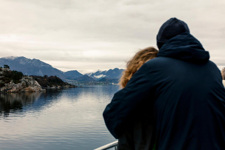 Stavanger : Croisière panoramique dans les fjords vers Lysefjord et PreikestolenStavanger : croisière au Lysefjord et Preikestolen