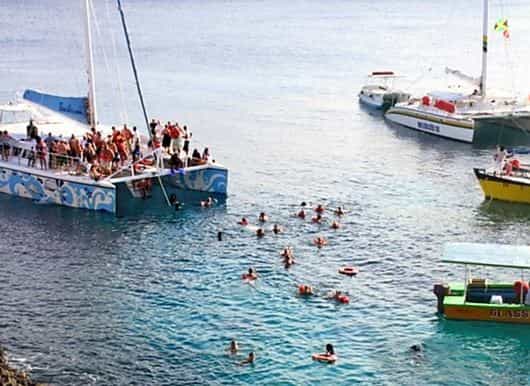 from negril sunshine catamaran booze cruise