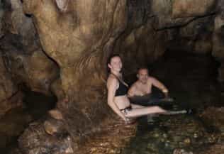 caving adventure at roaring river in jamaica
