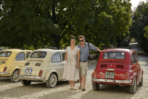 Visite pique-nique de 5 heures à Florence dans une Fiat 500 d'époque