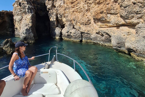 MALTA Comino BlueLagoon Wycieczki prywatną łodzią