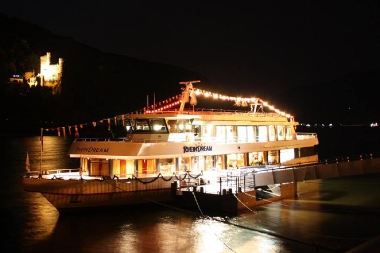 Z Rüdesheim: 2-godzinna świąteczna wycieczka łodzią po Renie