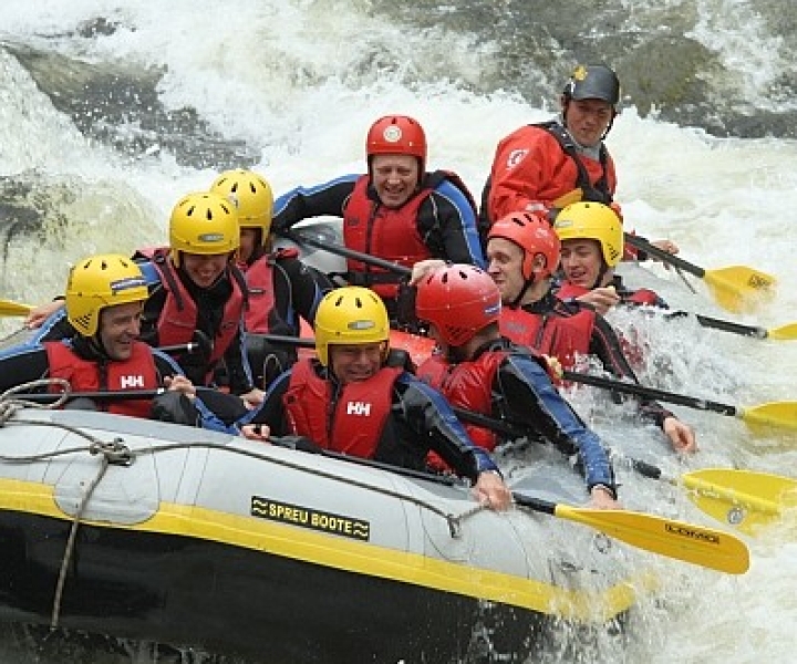 Pitlochry-Aberfeldy: River Bugging & White Water Rafting