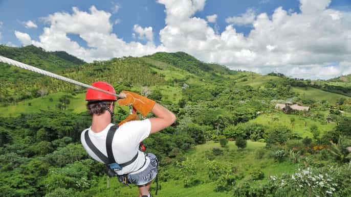 punta cana ziplining 12 cables