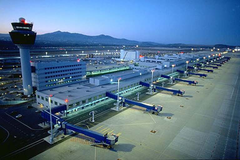 Transfert entre l’aéroport et le centre-ville d’Athènes