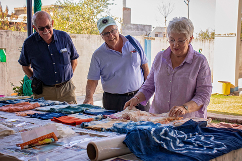 Jaipur: Natürliches Färben, Blockdruck, Tie &amp; Dye Workshop