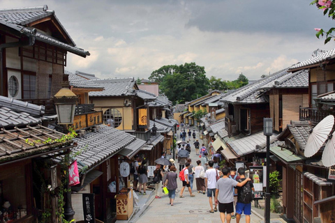 Kyoto: 3 UNESCO World Heritage & Fushimi Inari 1 day tour