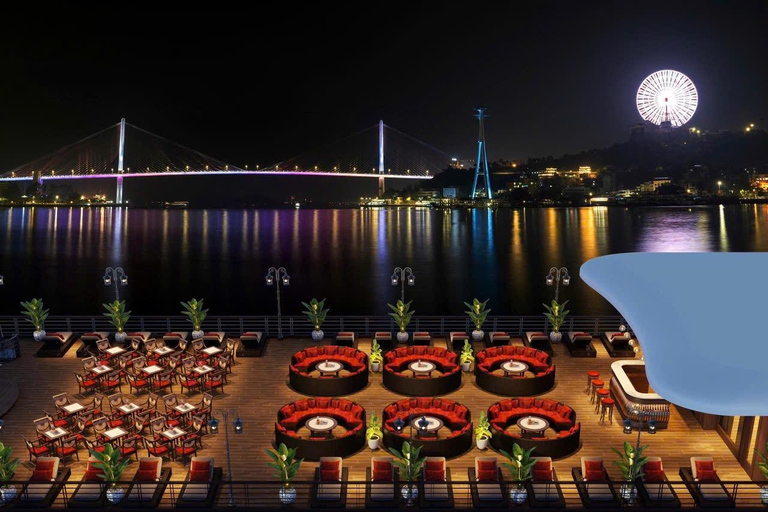 Hanoi: 2-Day Halong & Bai Tu Long Bay 5-Star Cruise, Balcony Halong: 2-Day Halong& Bai Tu Long 5-Star Cruise with balcony