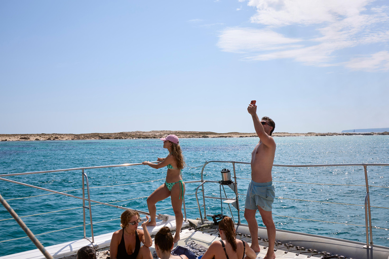 Ibiza: Formentera Sailing Catamaran with BBQ & Snorkeling