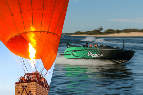 Gold Coast: Hot Air Balloon, Breakfast &amp; FREE ArrojetboatingGold Coast: Hot Air Balloon, Breakfast &amp; Free Arrojetboating