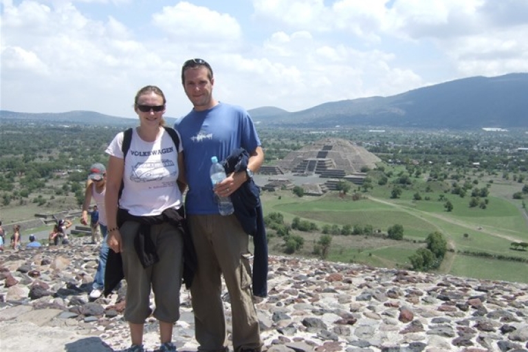 Mexico Stad Hele Dag Teotihuacan Piramides en Tempels Tour