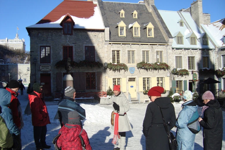2-stündige Weihnachtszauber-Tour in Old Quebec2-stündige Weihnachtszauber-Tour in Old Quebec auf Französisch