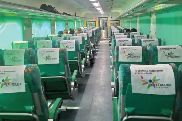 Delhi-Agra-Jaipur - Traslado en tren exprésViaje de Agra a Jaipur en tren