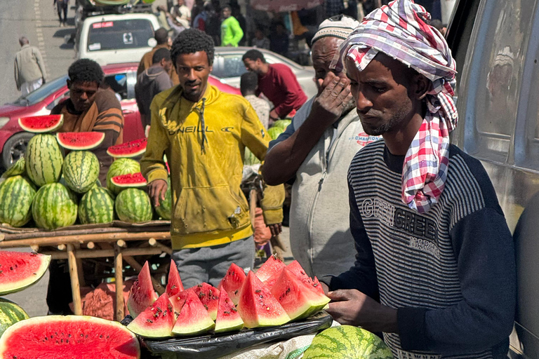 Addis Abeba: Halbtägige Shopping- und Stadtrundfahrt