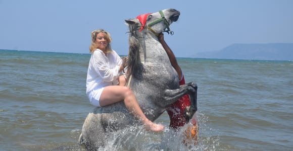 Ozdere: Horseback Riding on Pamucak Beach