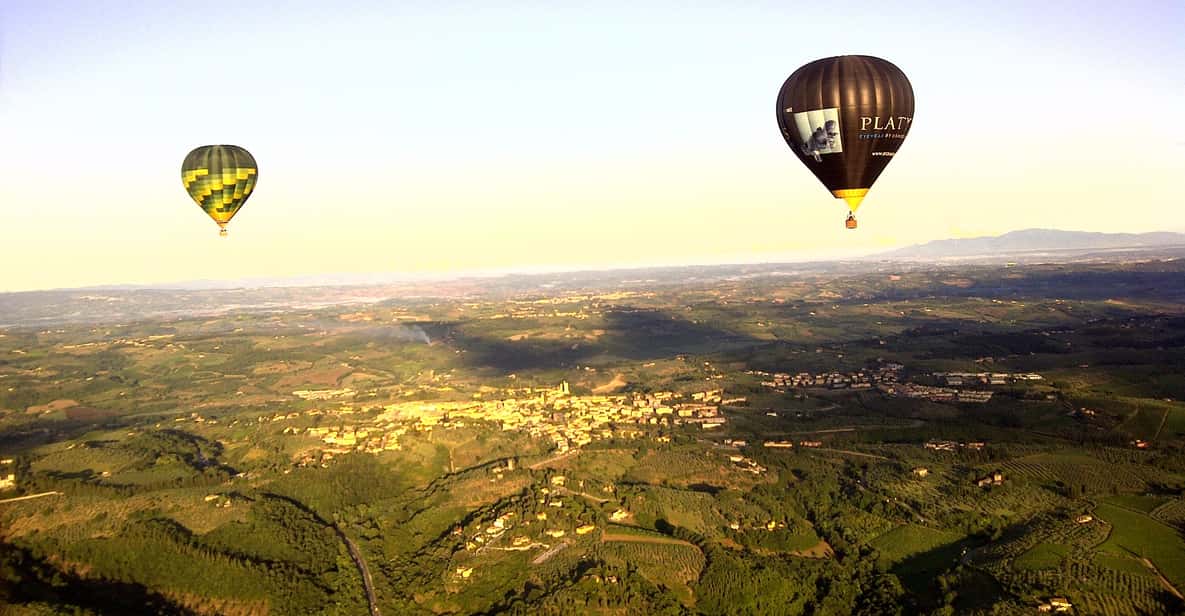 Balloon Flight Over Tuscany: Florence
