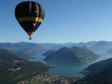 Ab Lodi: Fahrt mit dem Heißluftballon in der Lombardei