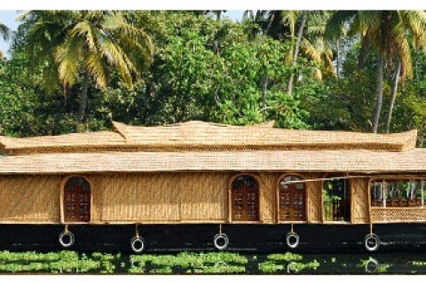 Cochin: Alleppey Backwater Private Day Cruise by HouseboatRejs z Deluxe Houseboat + odbiór z portu Cruise