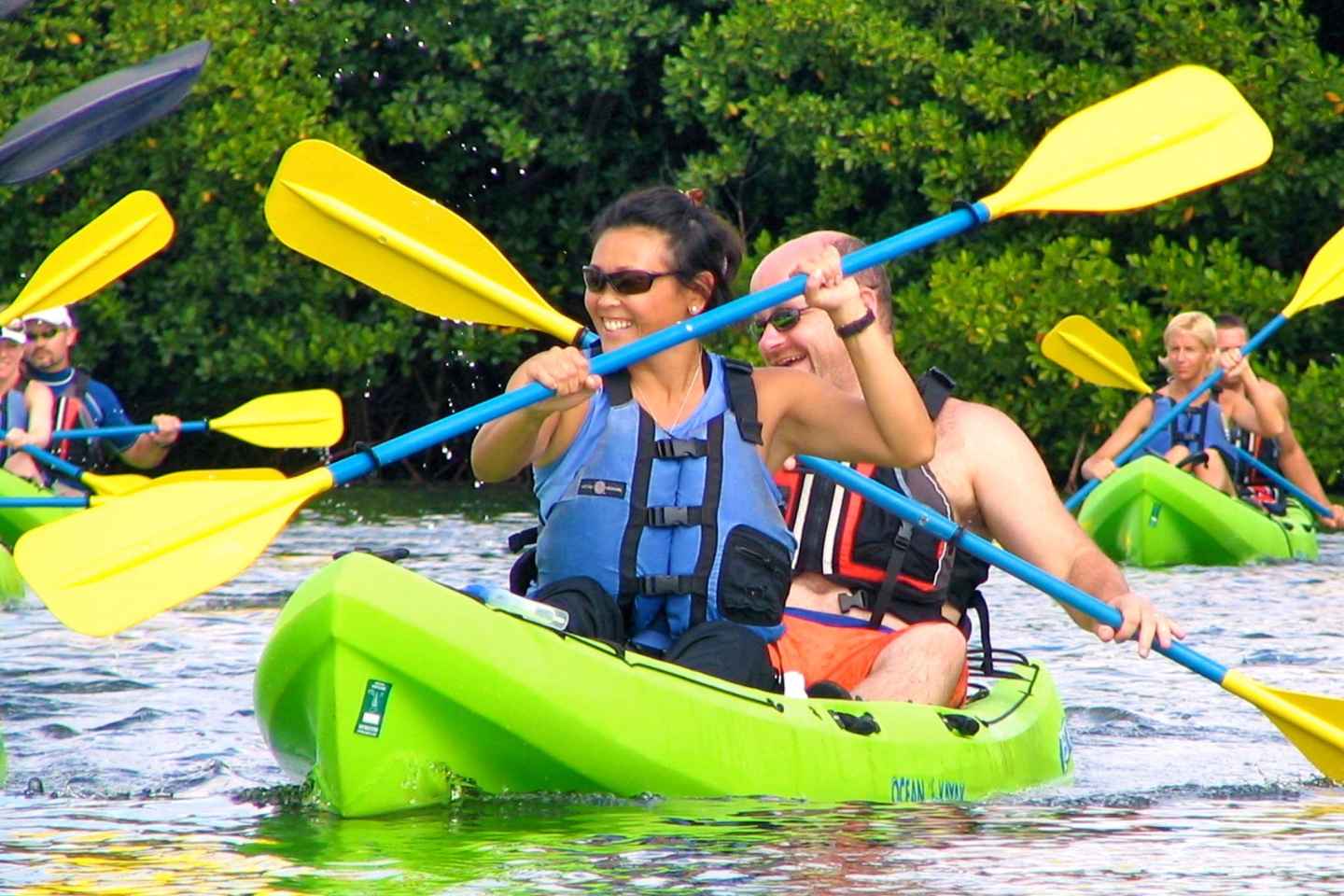 St. Thomas Mangrove Kayak, Wanderung & Schnorcheltour mit Mittagessen