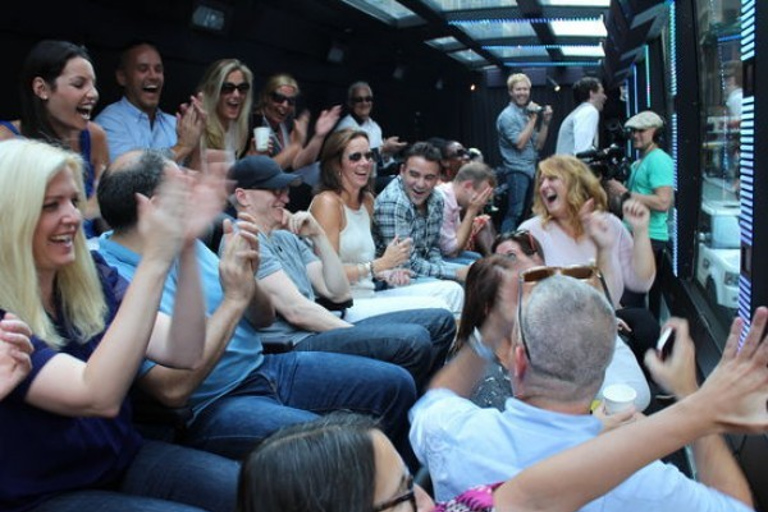 New York City: The Ride Interactive Bus Tour Front Row Seating