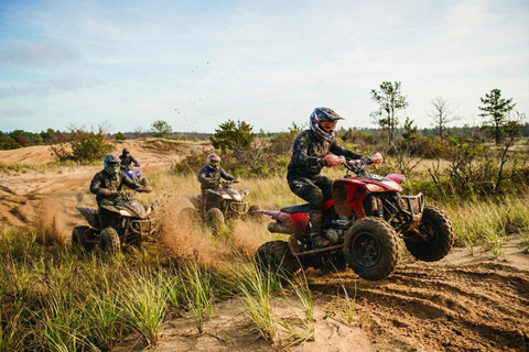 Gdańsk: Guided Quad Safari Off-Road Adventure Gdańsk: Quad Biking Adventure with Bonfire and Transfers