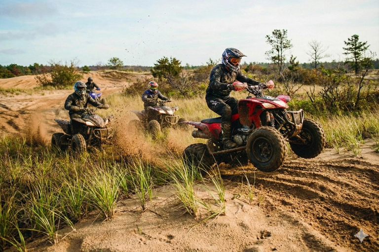 Gdańsk: Guided Quad Safari Off-Road Adventure Gdańsk: Quad Biking Adventure with Bonfire and Transfers