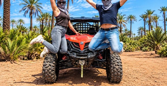 Marrakech: aventura en buggy ZFORCE por el Palmeraie