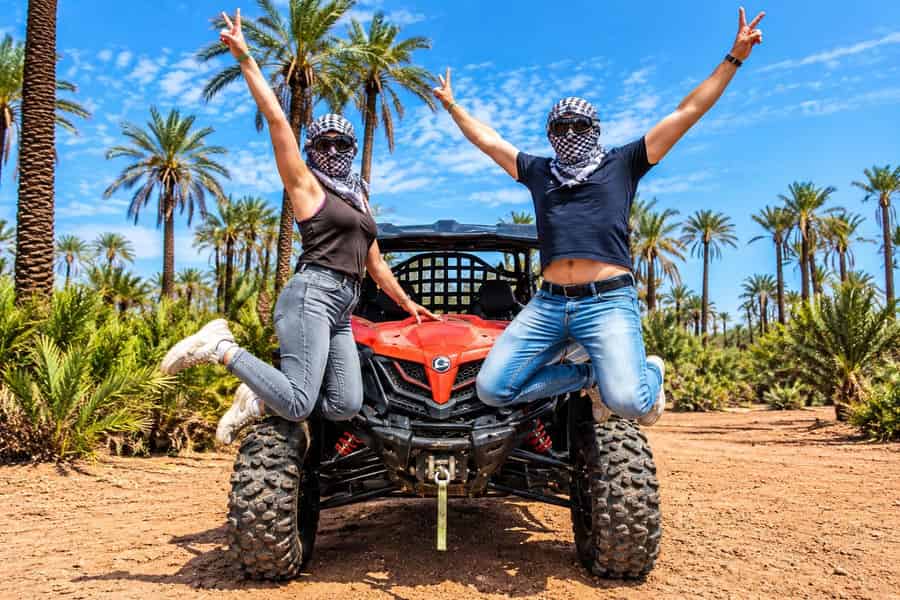 Marrakesch: ZFORCE-Buggy-Abenteuer im Palmenhain von Marrakesch. Foto: GetYourGuide Marrakesch: ZFORCE-Buggy-Abenteuer im Palmenhain von Marrakesch. Foto: GetYourGuide