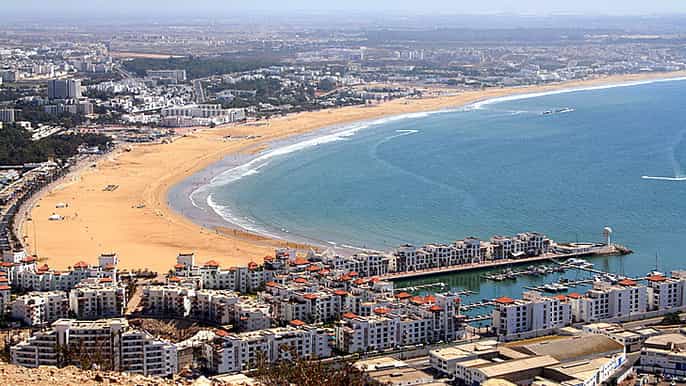agadir city discovery halfday trip