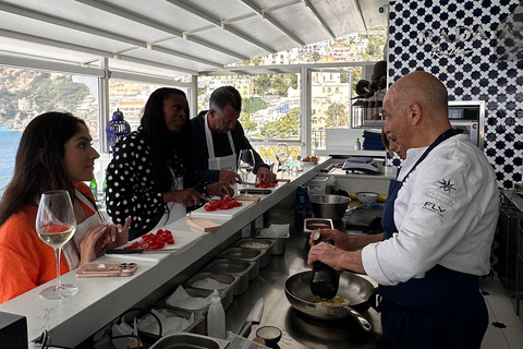 Positano: Cooking Class in the Rooftop of Rada Restaurant