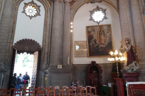 Découvrez l&#039;emblématique basilique de Guadalupe à Mexico.