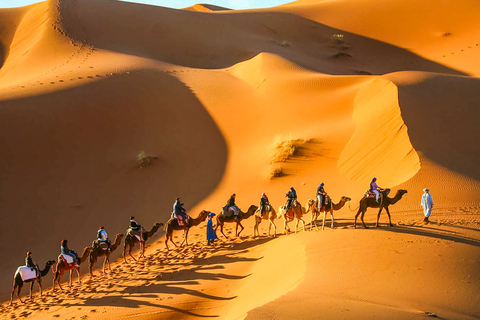 Marrakech: 3-Day Sahara Desert Tour to Merzouga Tour Ending in Fez without Quad Bike